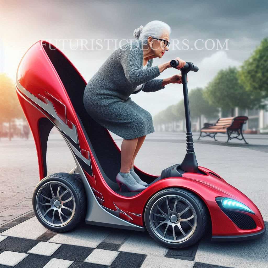 High Heel Shaped Mobility Scooter