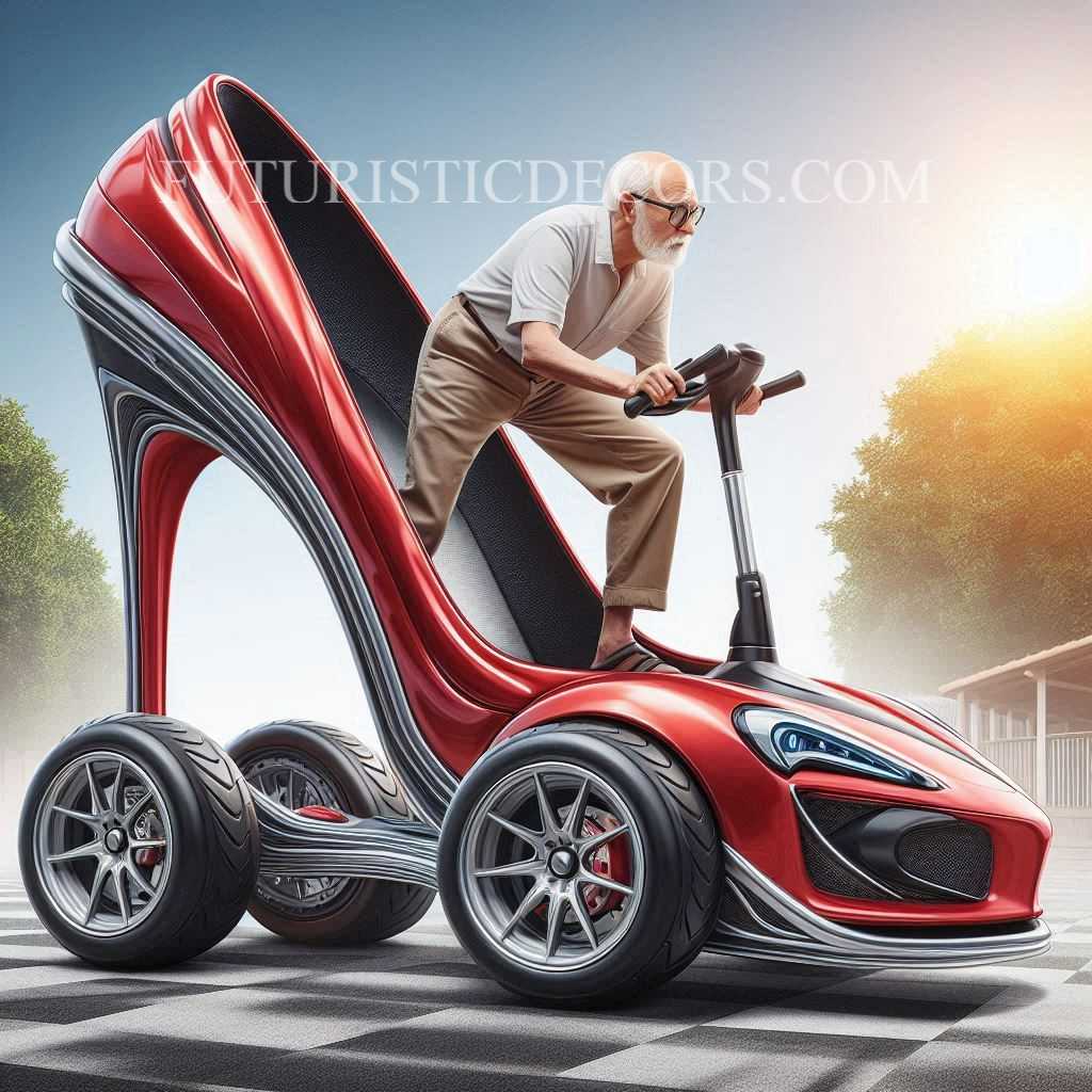 High Heel Shaped Mobility Scooter