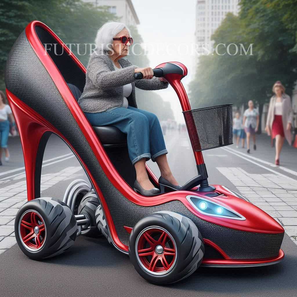 High Heel Shaped Mobility Scooter