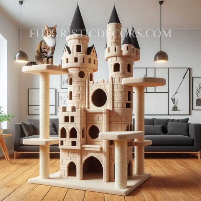 Hogwarts Castle Cat Trees