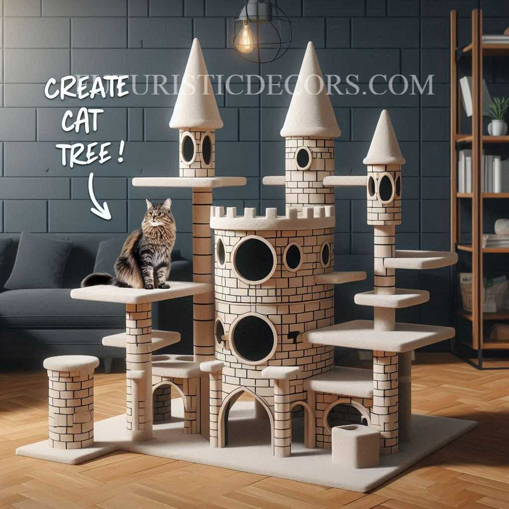 Hogwarts Castle Cat Trees