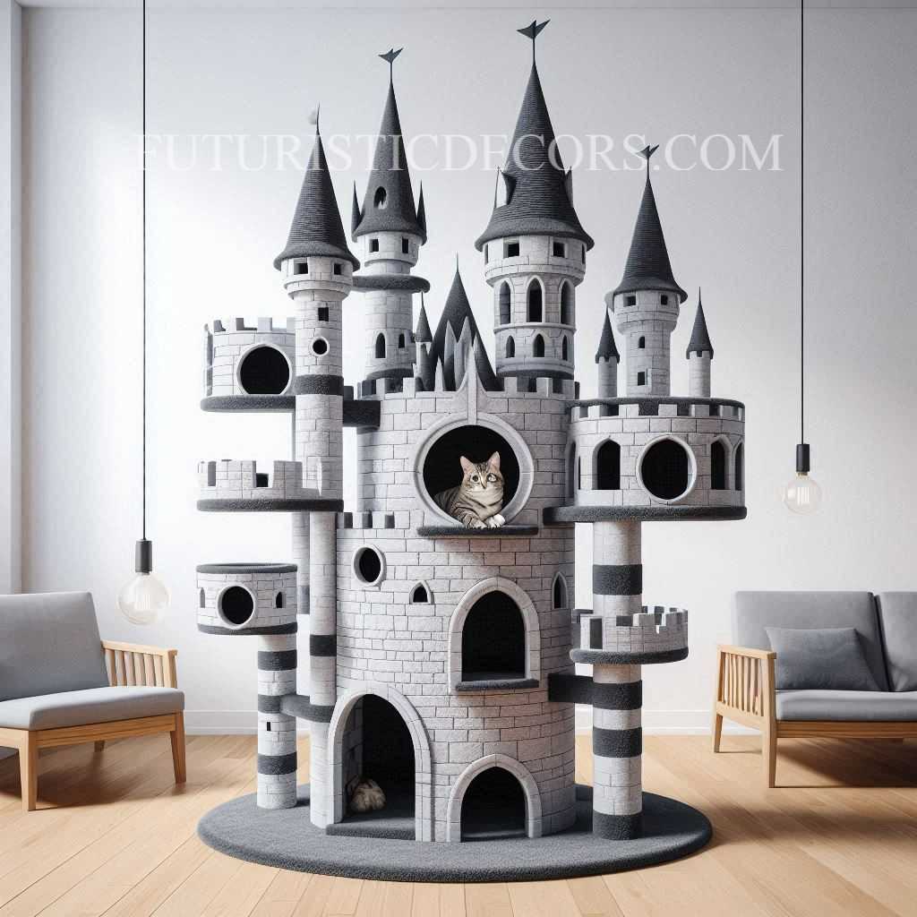 Hogwarts Castle Cat Trees