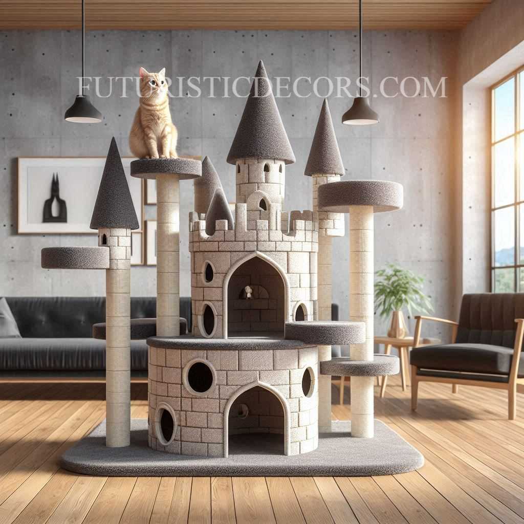 Hogwarts Castle Cat Trees