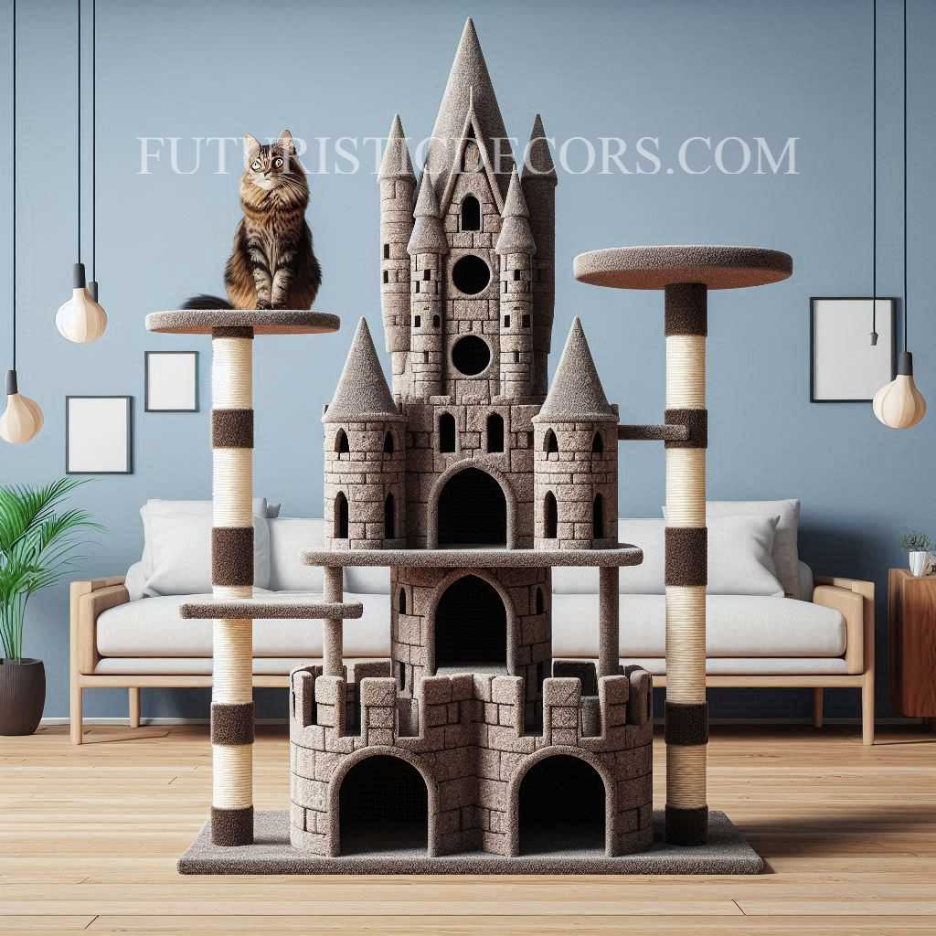 Hogwarts Castle Cat Trees