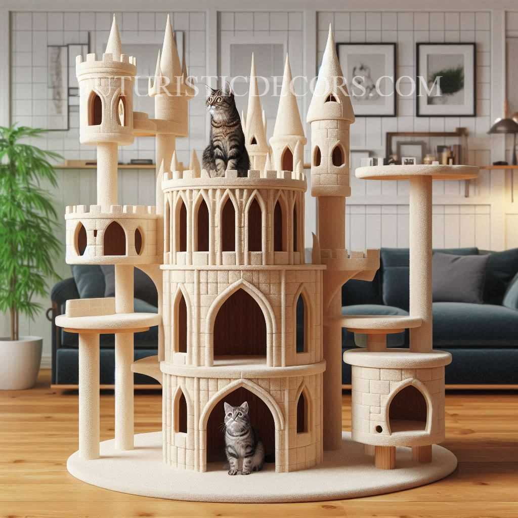 Hogwarts Castle Cat Trees