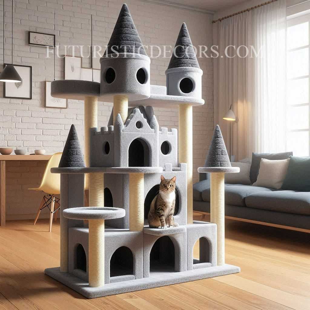 Hogwarts Castle Cat Trees