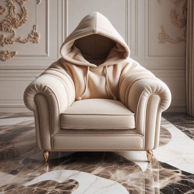 Hoodie Shaped Chair