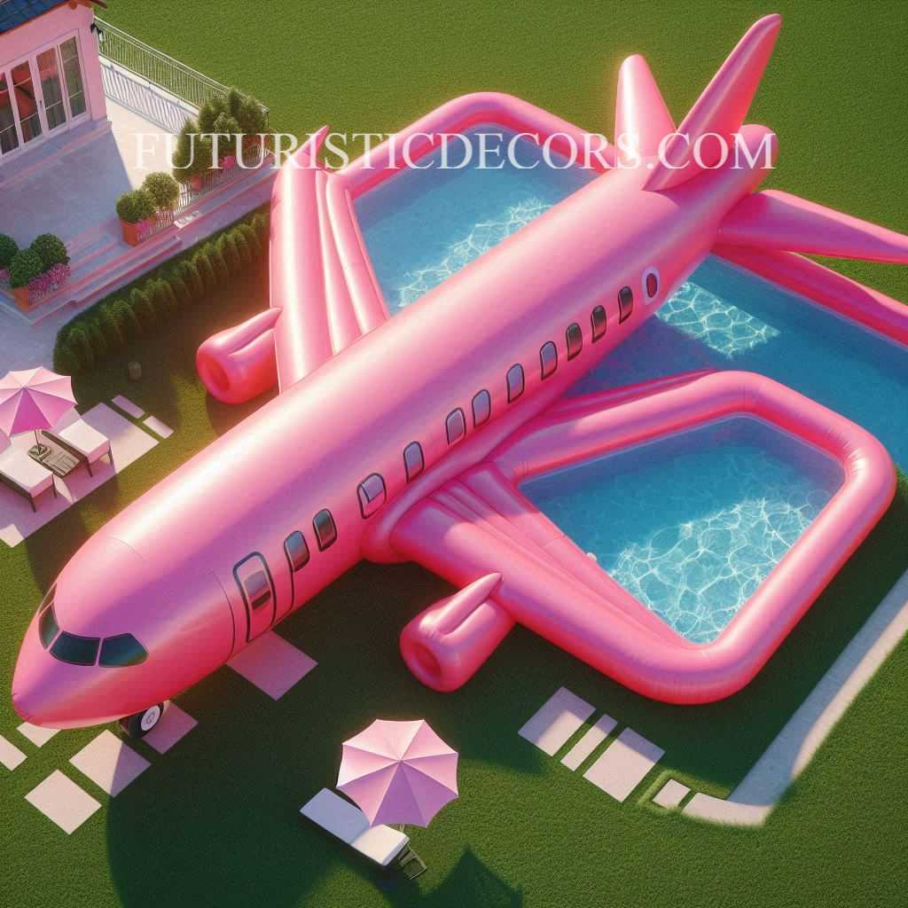 Inflatable Airplane Pools