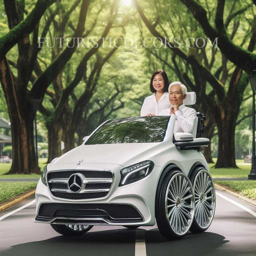 Mercedes Double Wheelchair