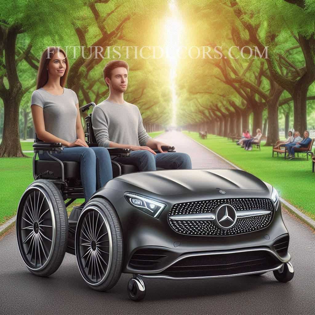 Mercedes Double Wheelchair