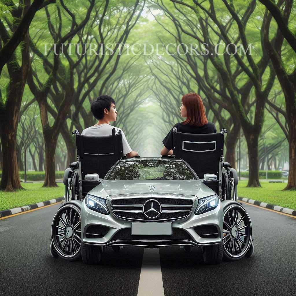 Mercedes Double Wheelchair