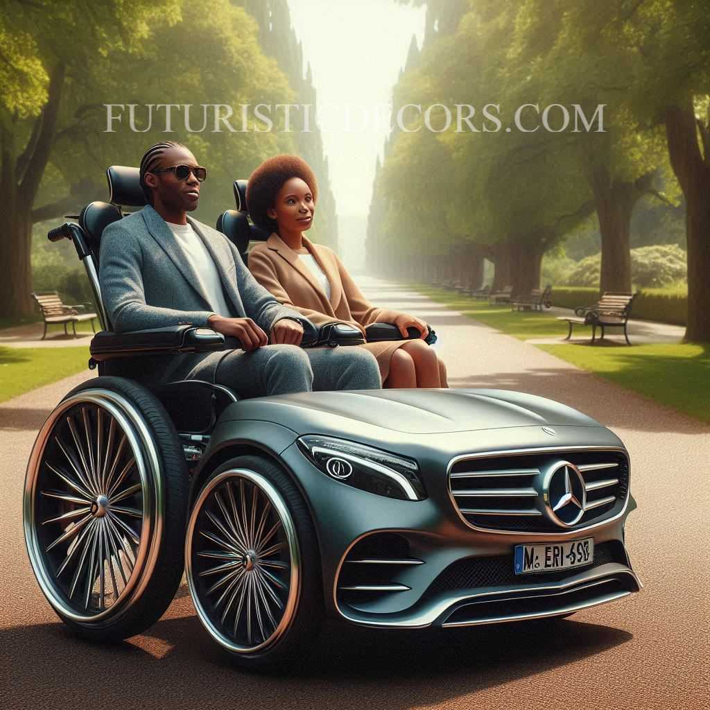 Mercedes Double Wheelchair