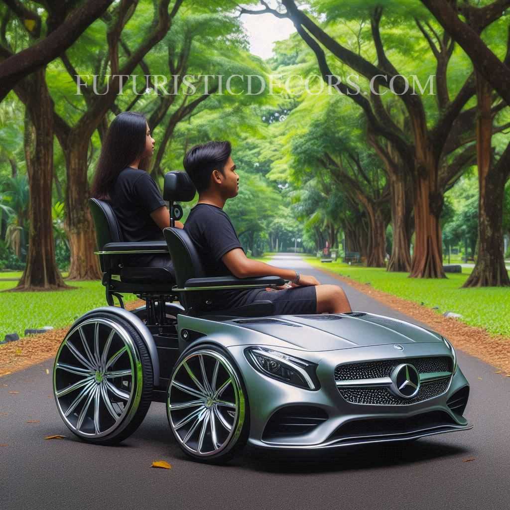 Mercedes Double Wheelchair