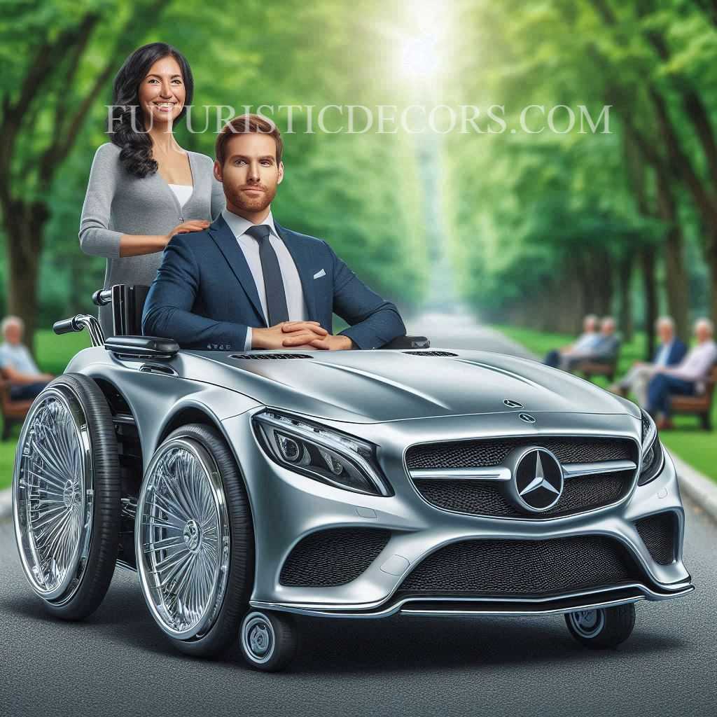 Mercedes Double Wheelchair