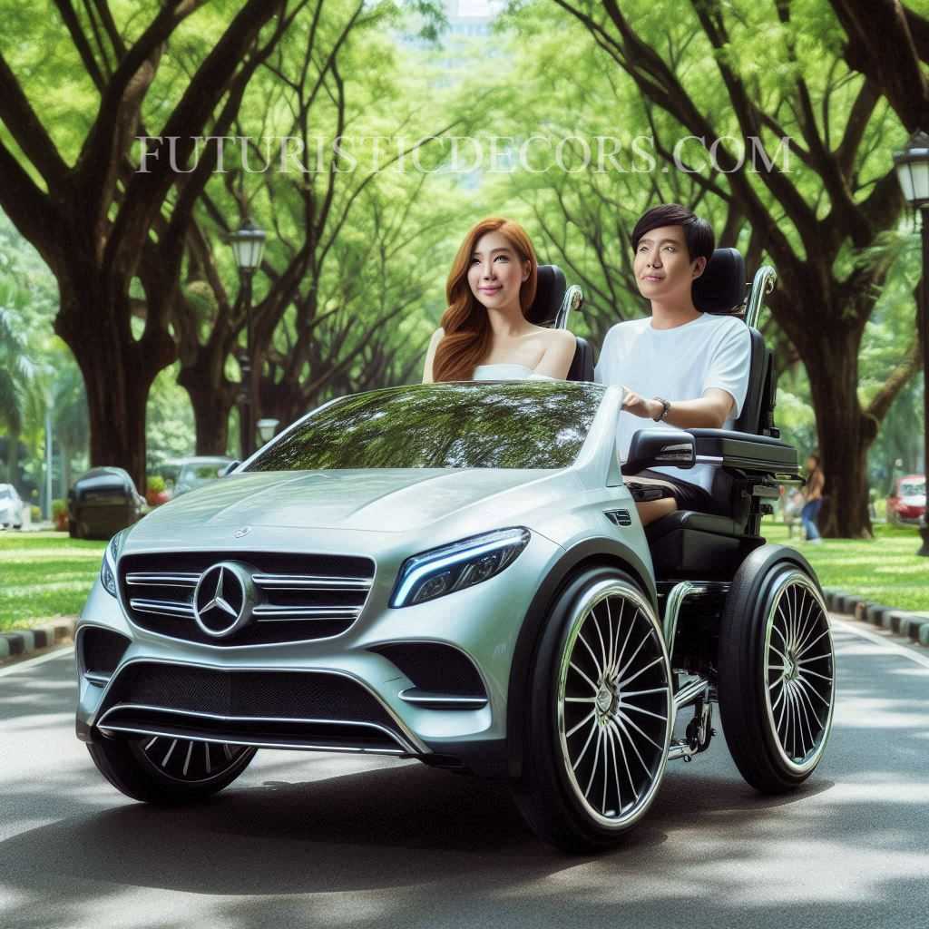 Mercedes Double Wheelchair