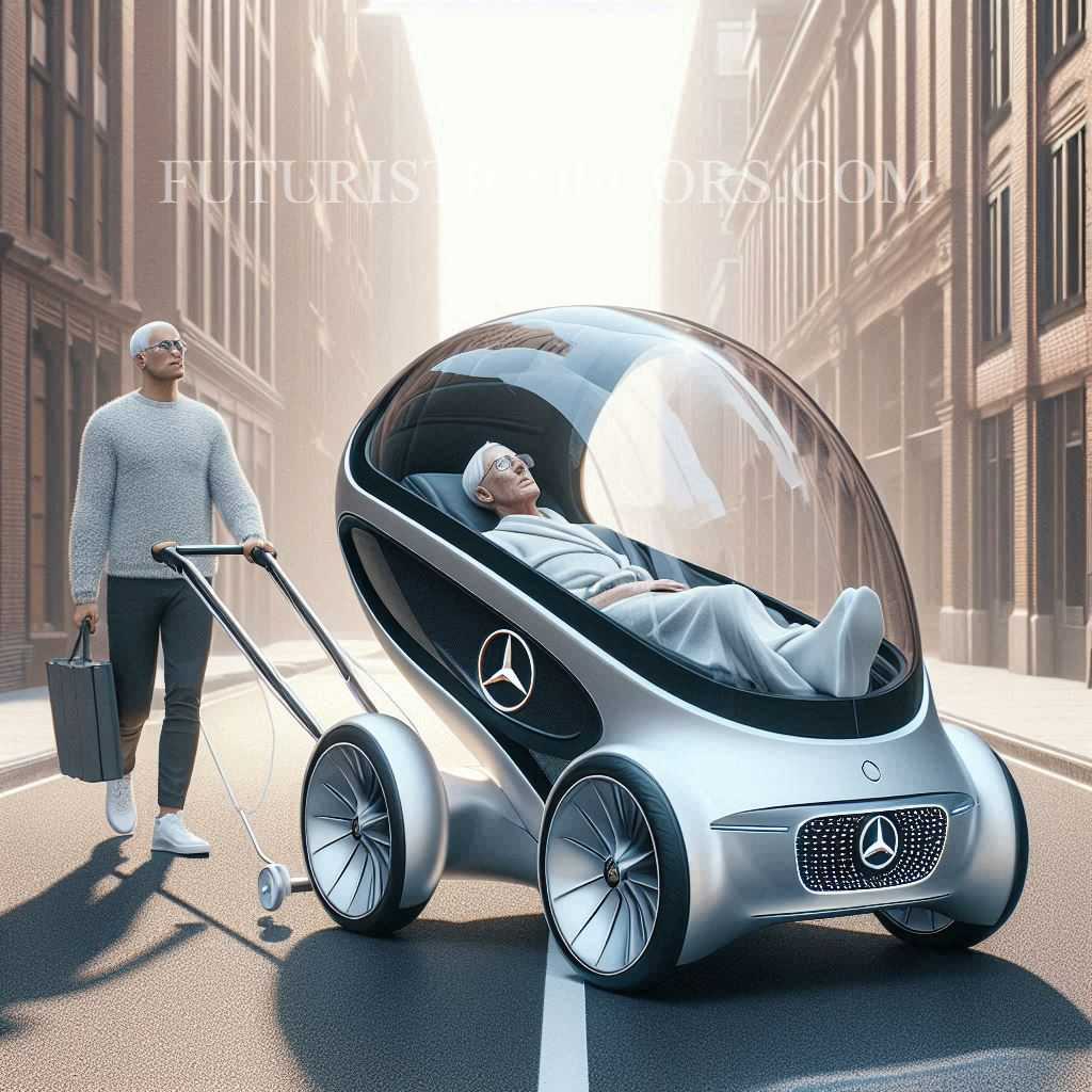 Mercedes Bed Stroller For Senior