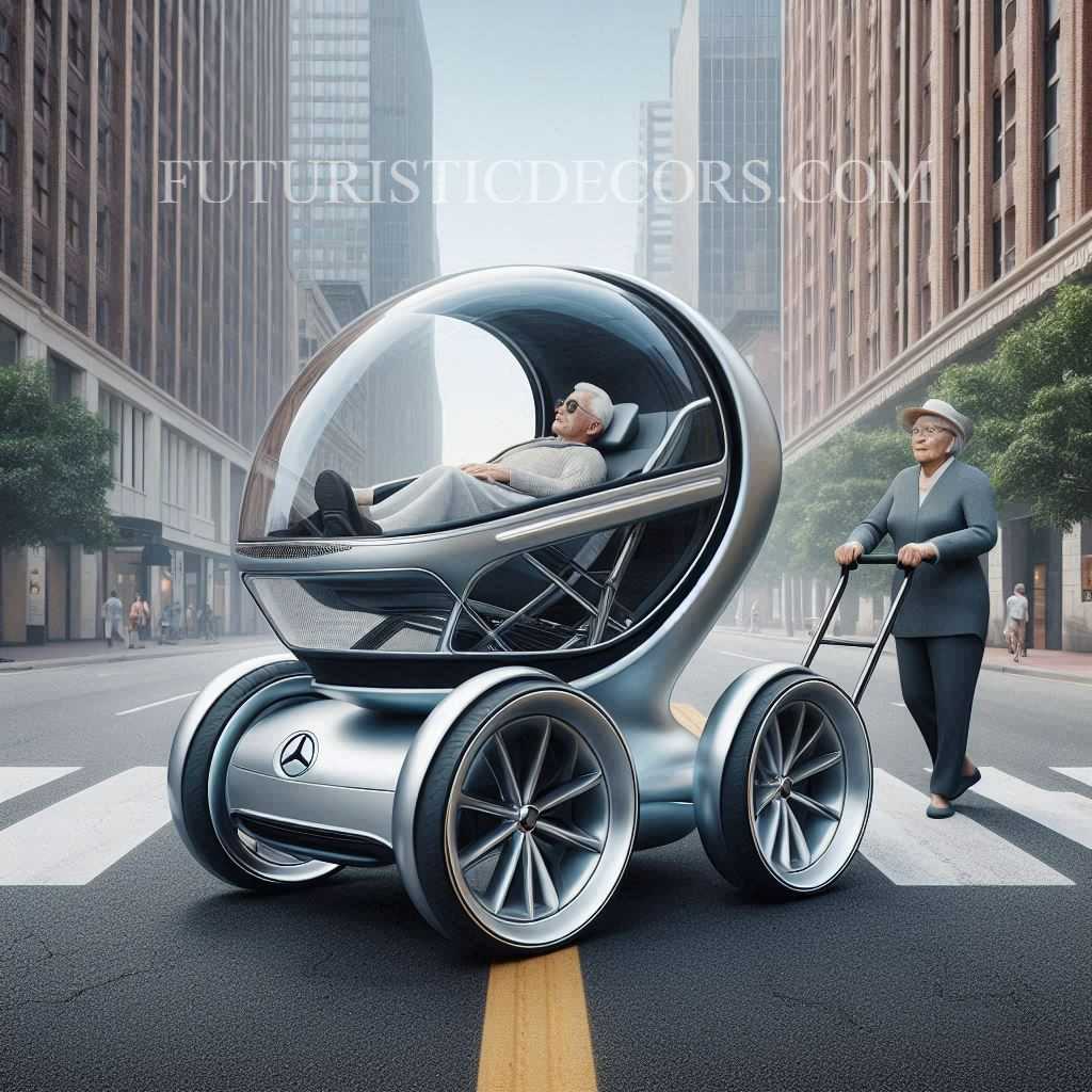 Mercedes Bed Stroller For Senior