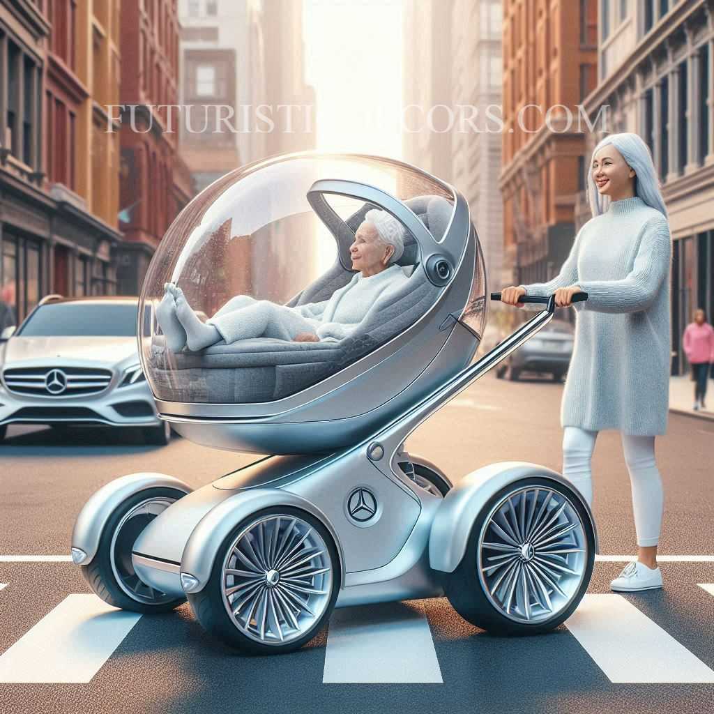 Mercedes Bed Stroller For Senior