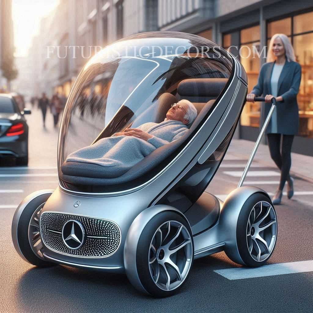 Mercedes Bed Stroller For Senior