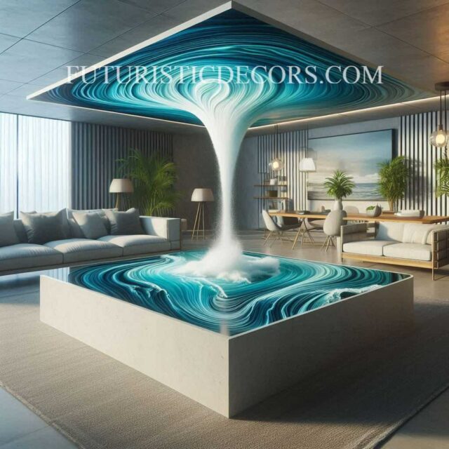 Ocean Waves Table