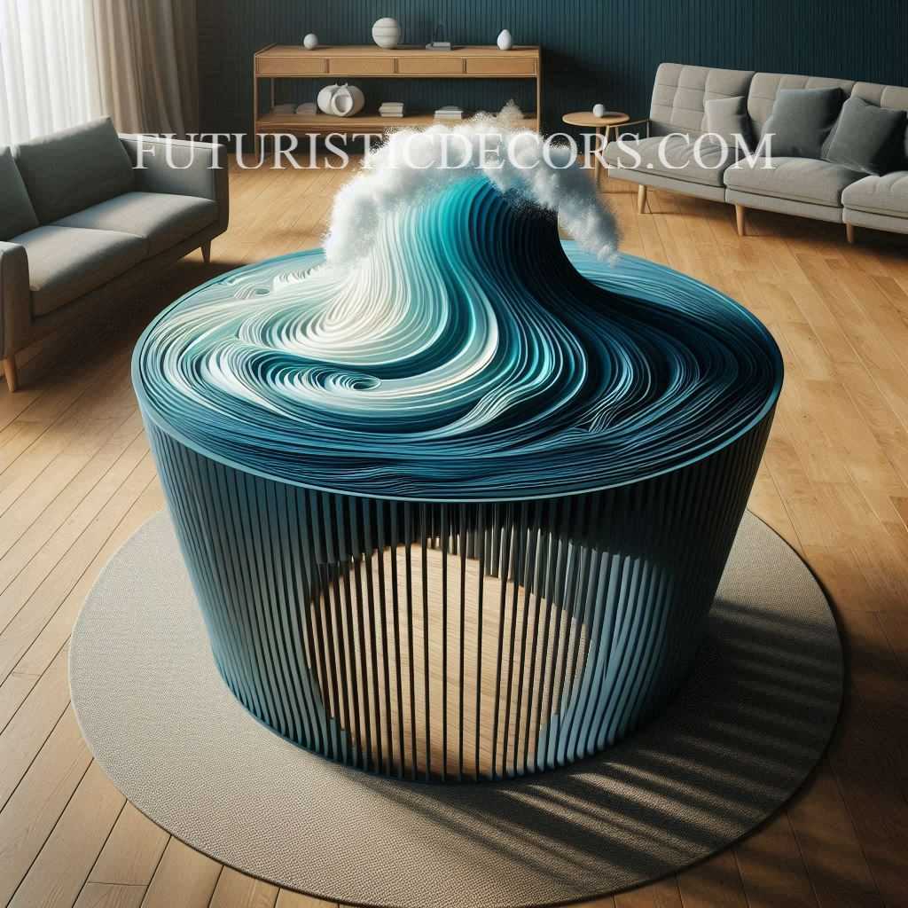 Ocean Waves Table