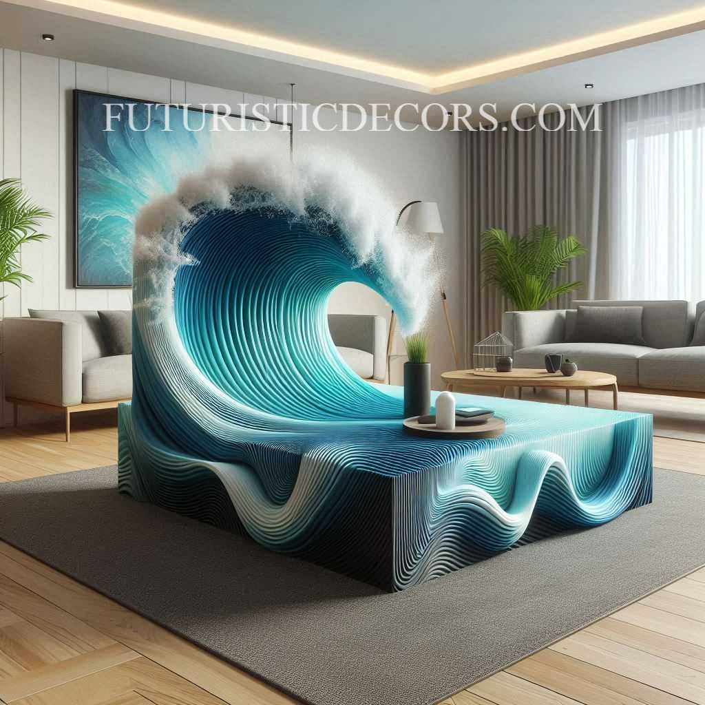 Ocean Waves Table