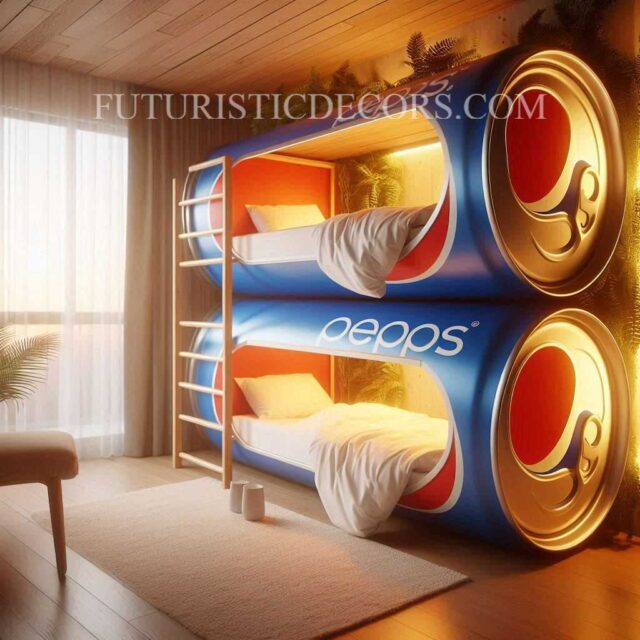 Pepsi Can Bunk Beds