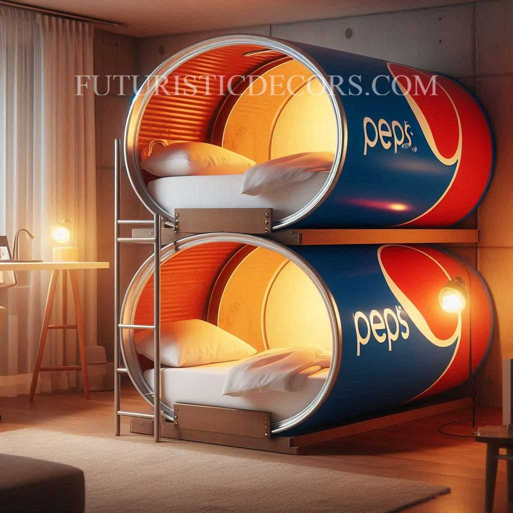 Pepsi Can Bunk Beds