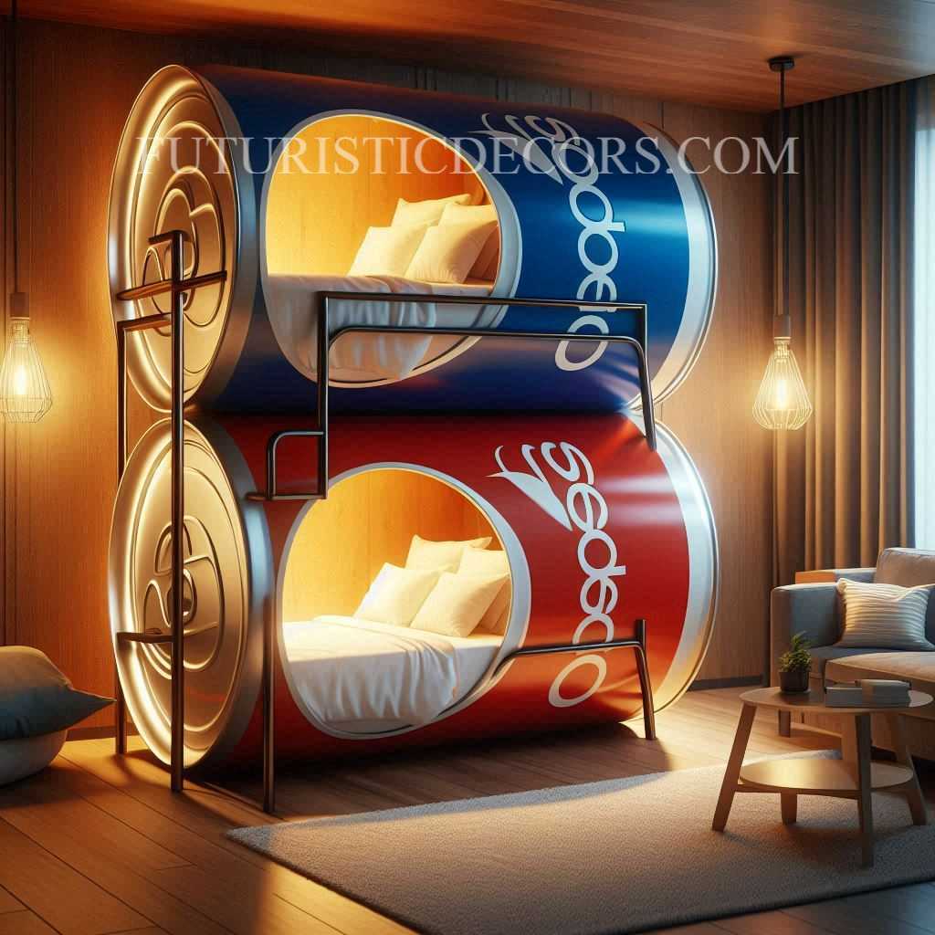 Pepsi Can Bunk Beds