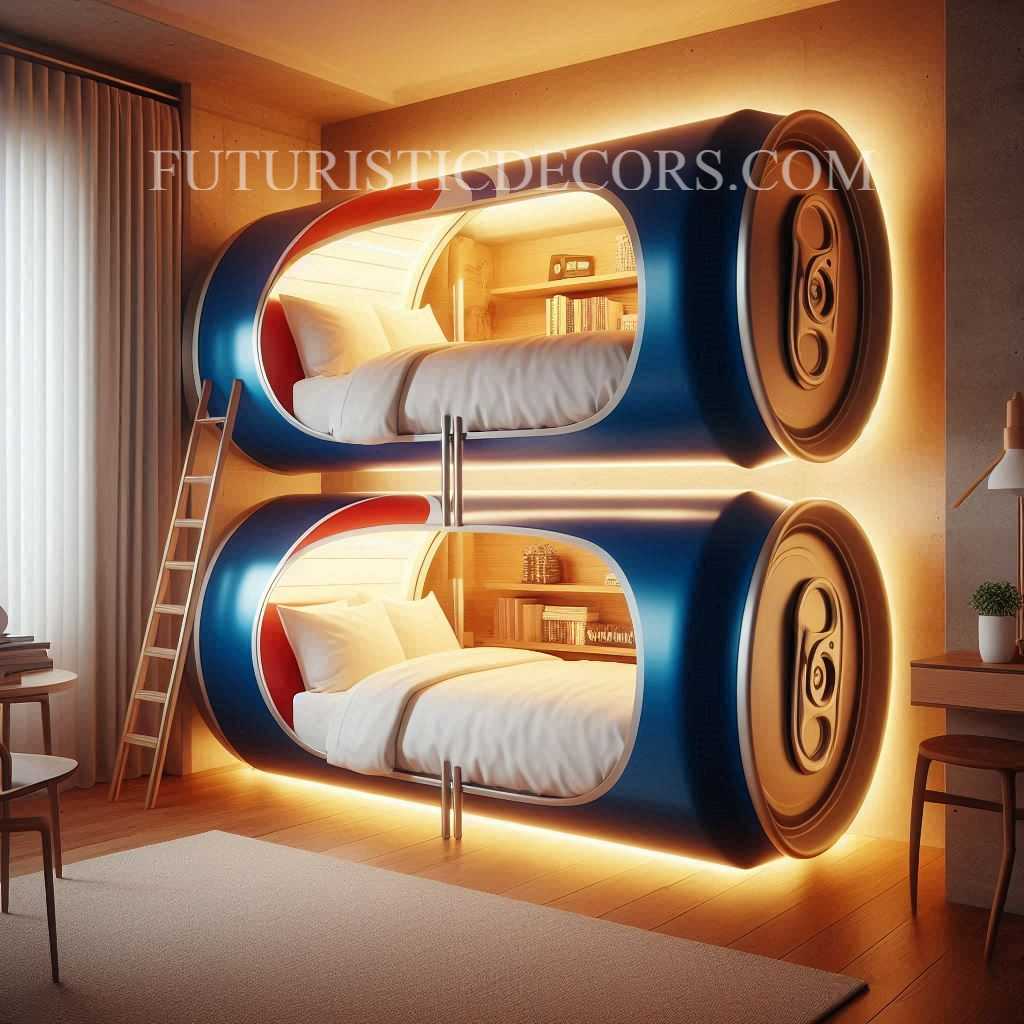 Pepsi Can Bunk Beds