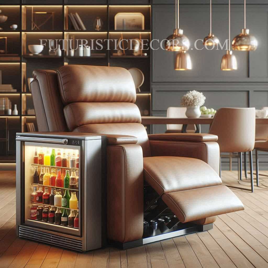 Recliners Attached Fridges