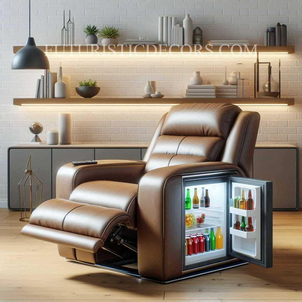 Recliners Attached Fridges