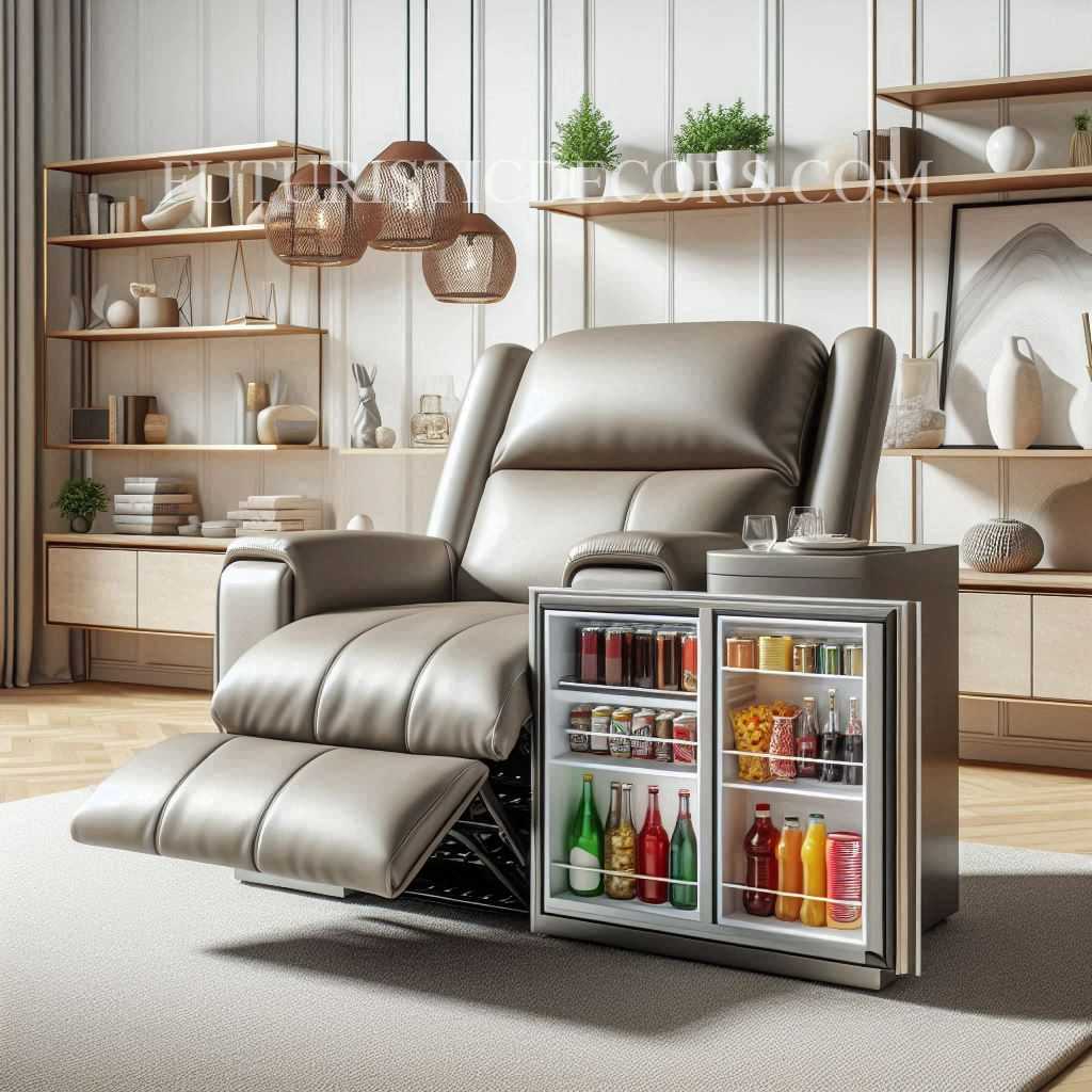 Recliners Attached Fridges