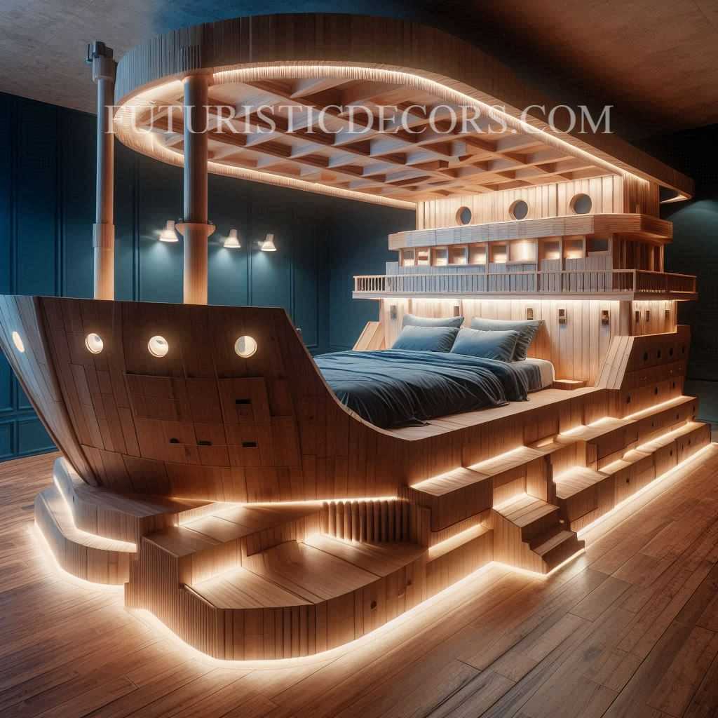 Giant Ship Bed