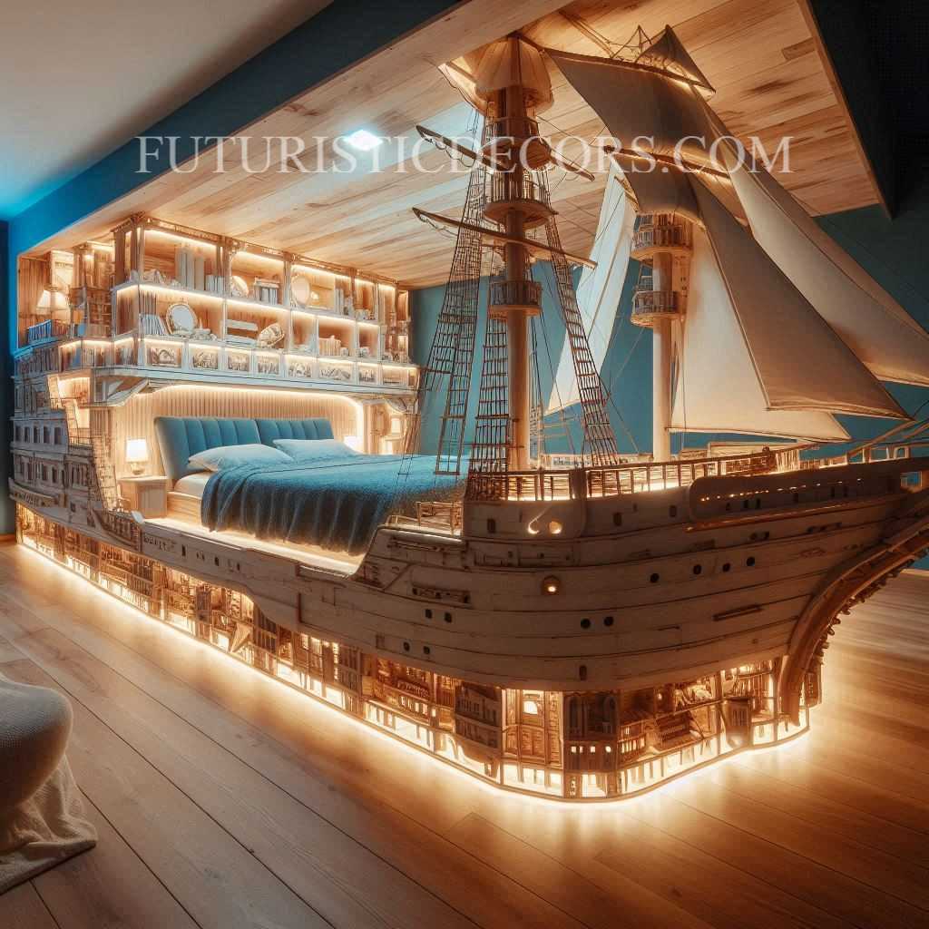 Giant Ship Bed