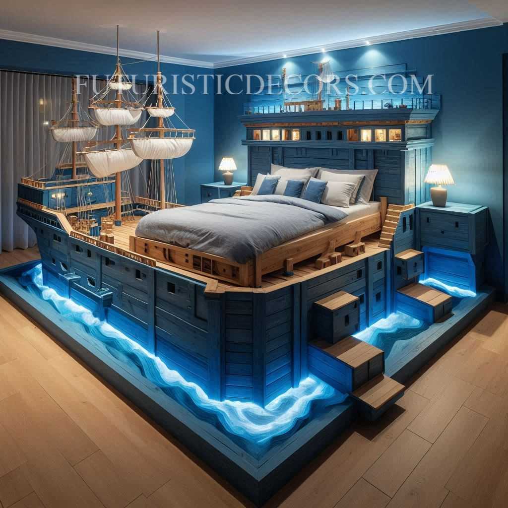 Giant Ship Bed