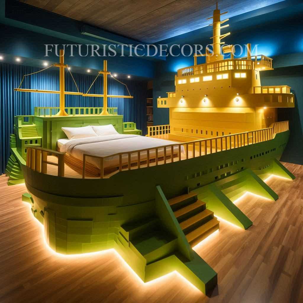 Giant Ship Bed