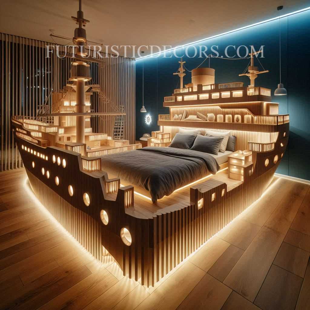 Giant Ship Bed