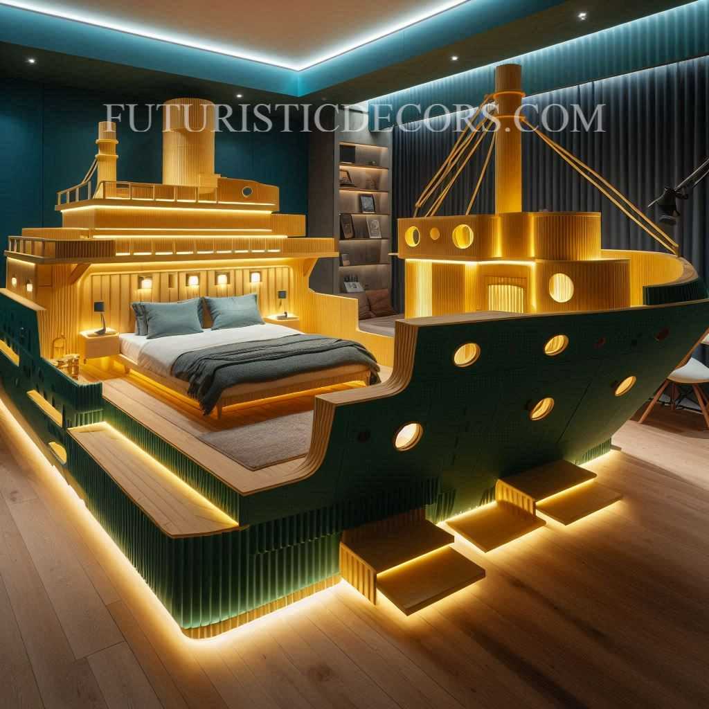 Giant Ship Bed