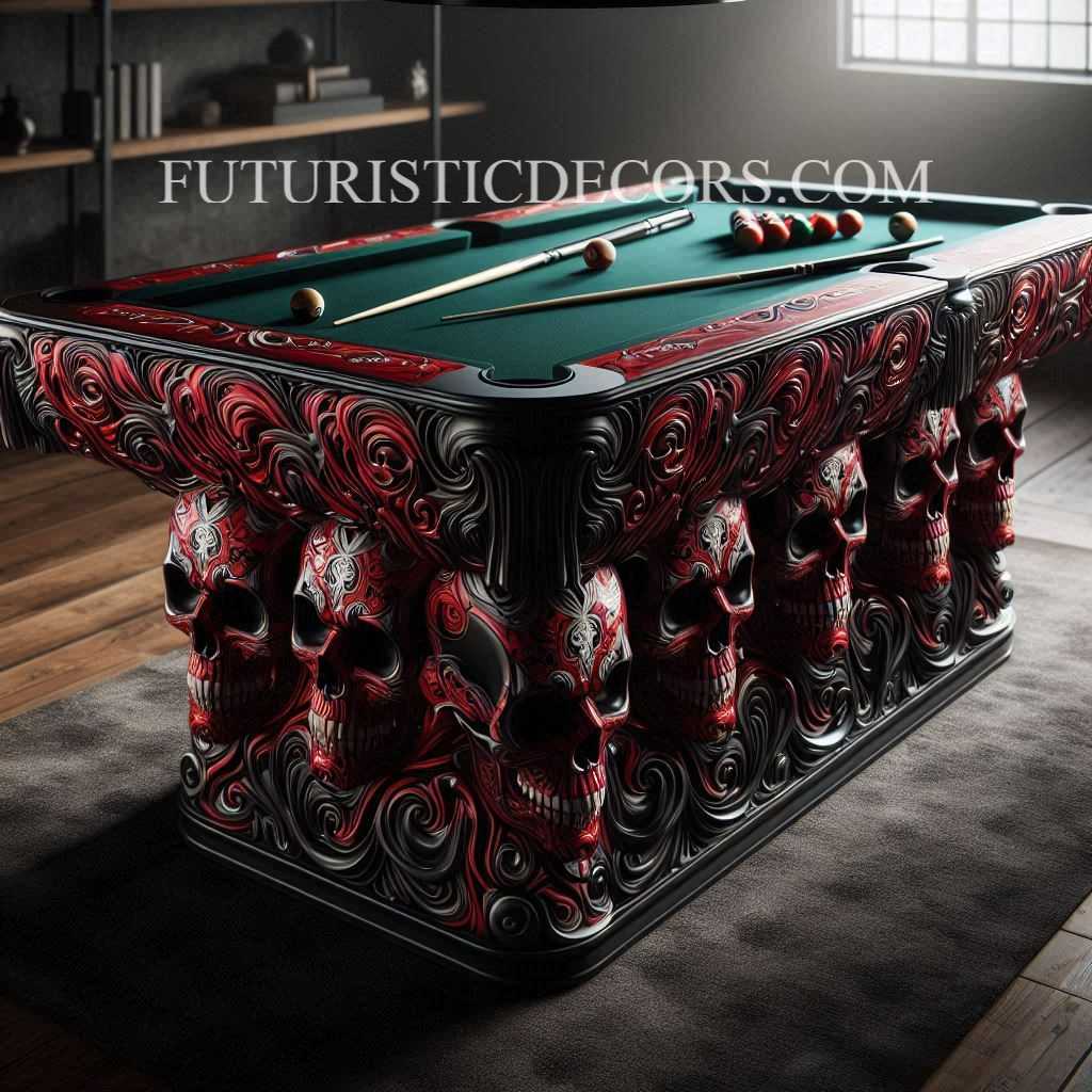 Skull Pool Table