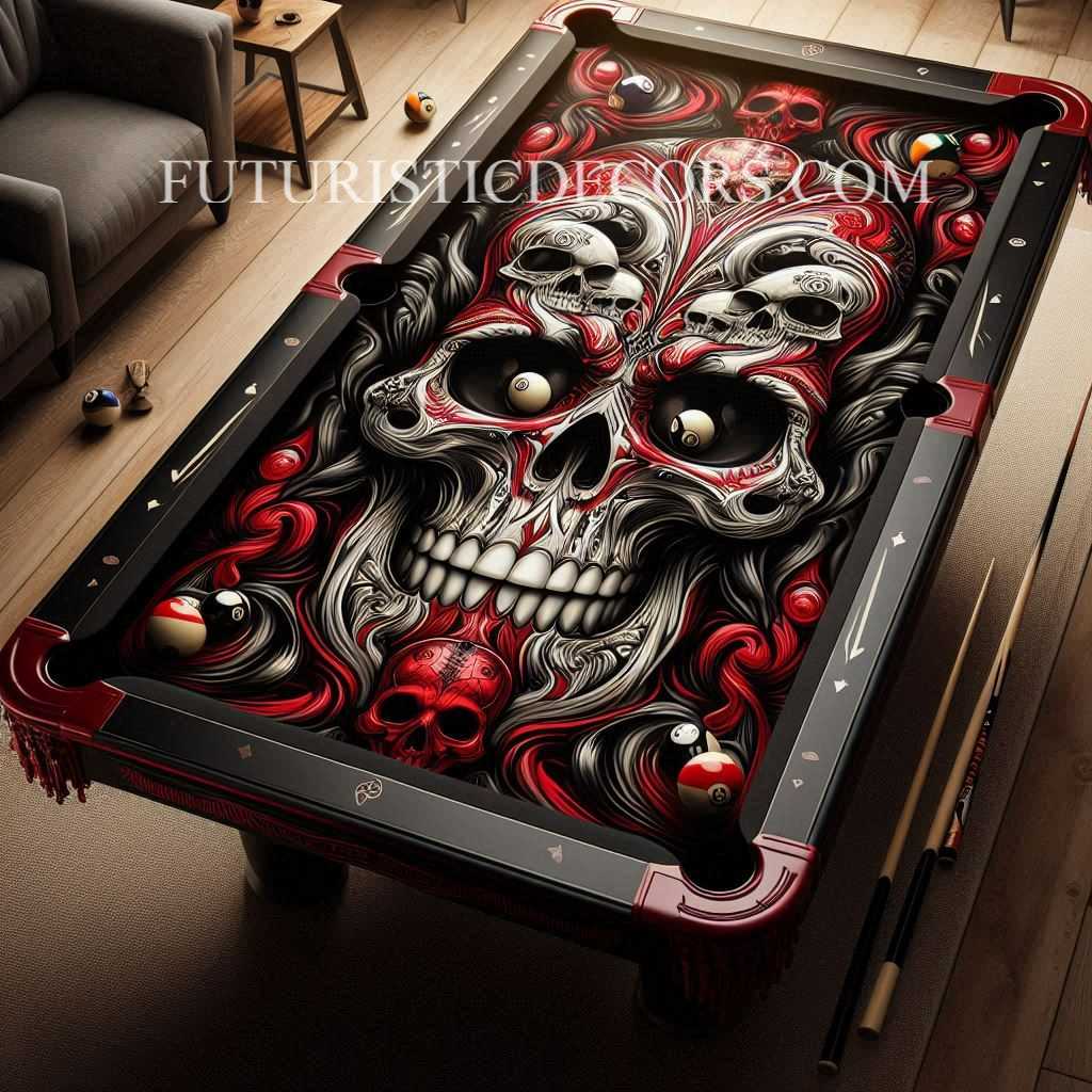 Skull Pool Table