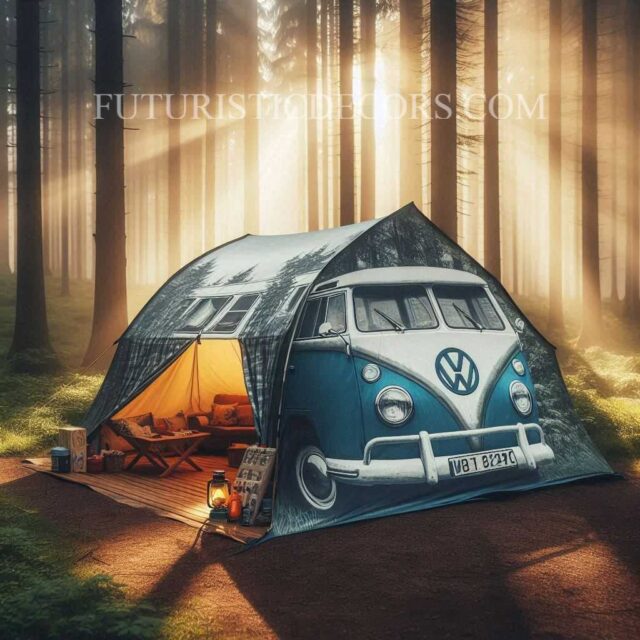 Volkswagen Bus Camping Tent