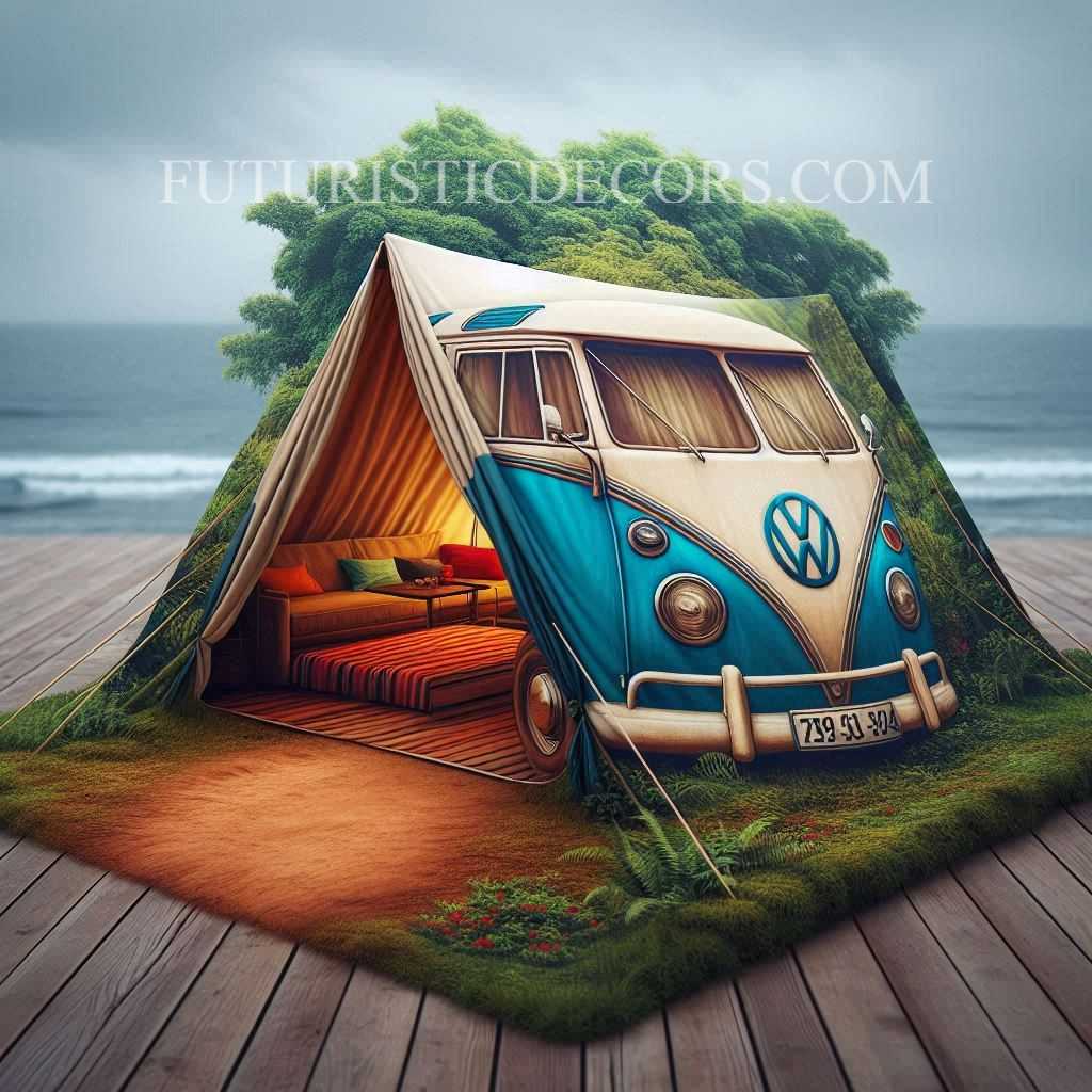 Volkswagen Bus Camping Tent