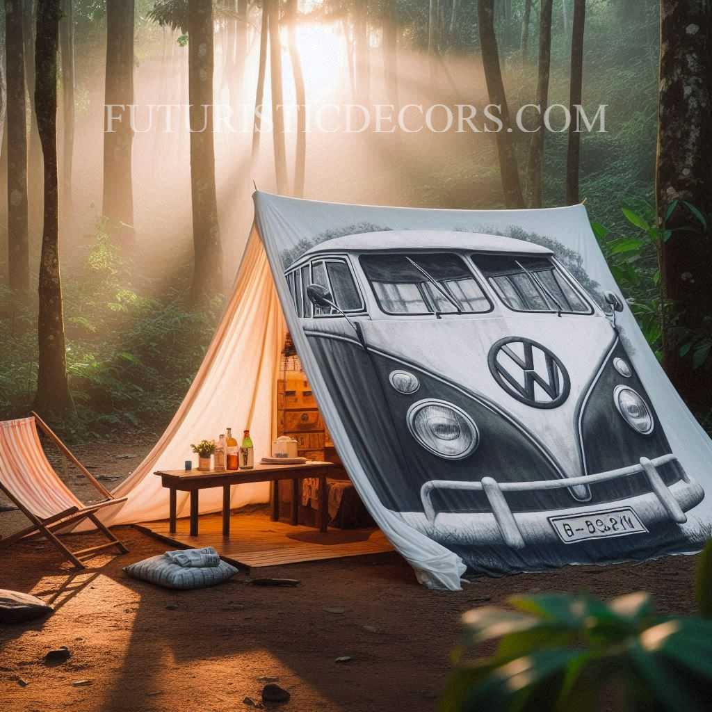 Volkswagen Bus Camping Tent