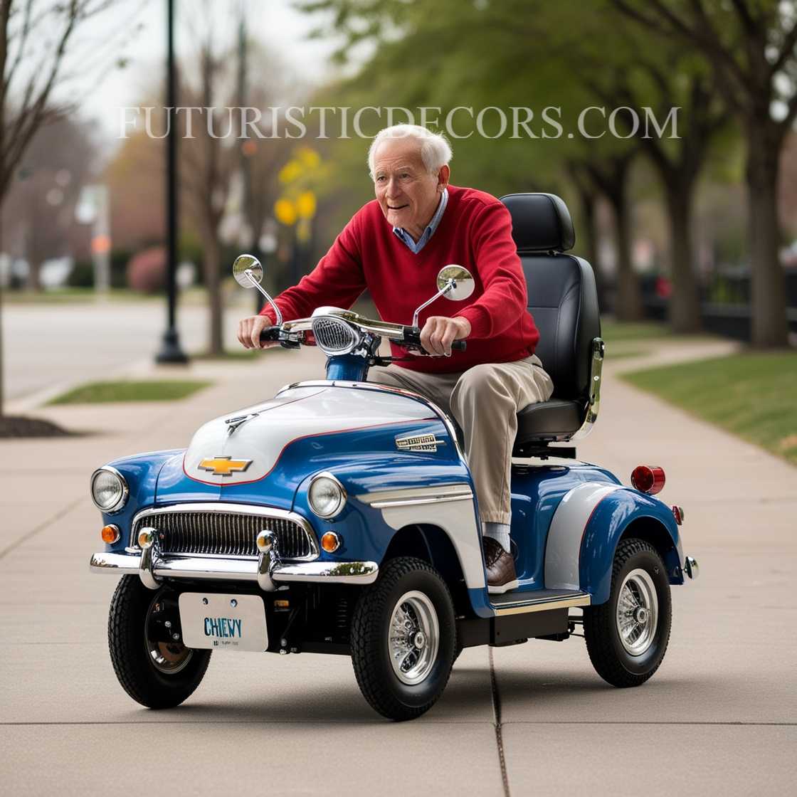 56 Chevy Mobility Scooter