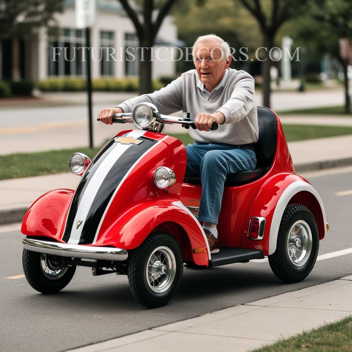 56 Chevy Mobility Scooter