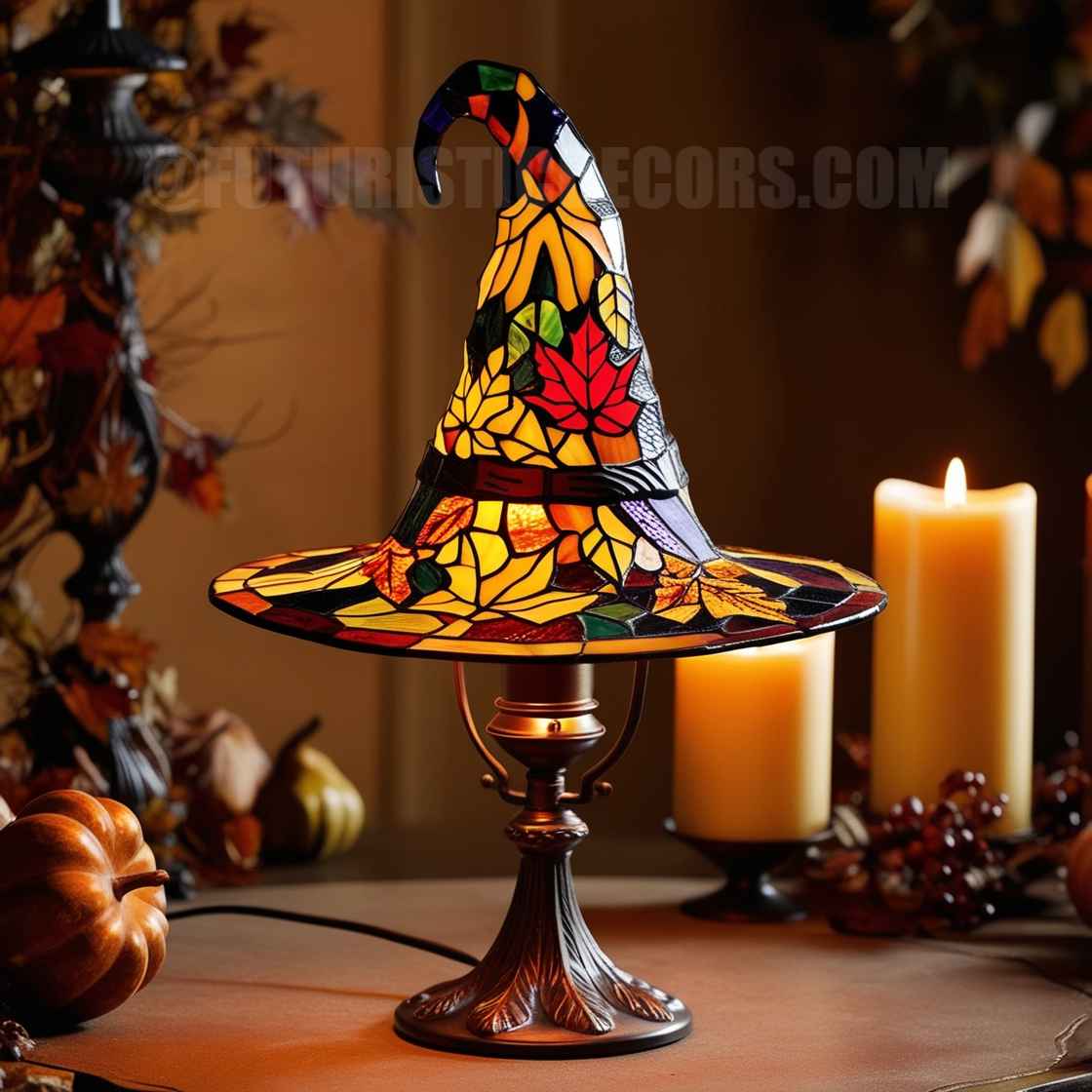 Autumn Witch Lamp