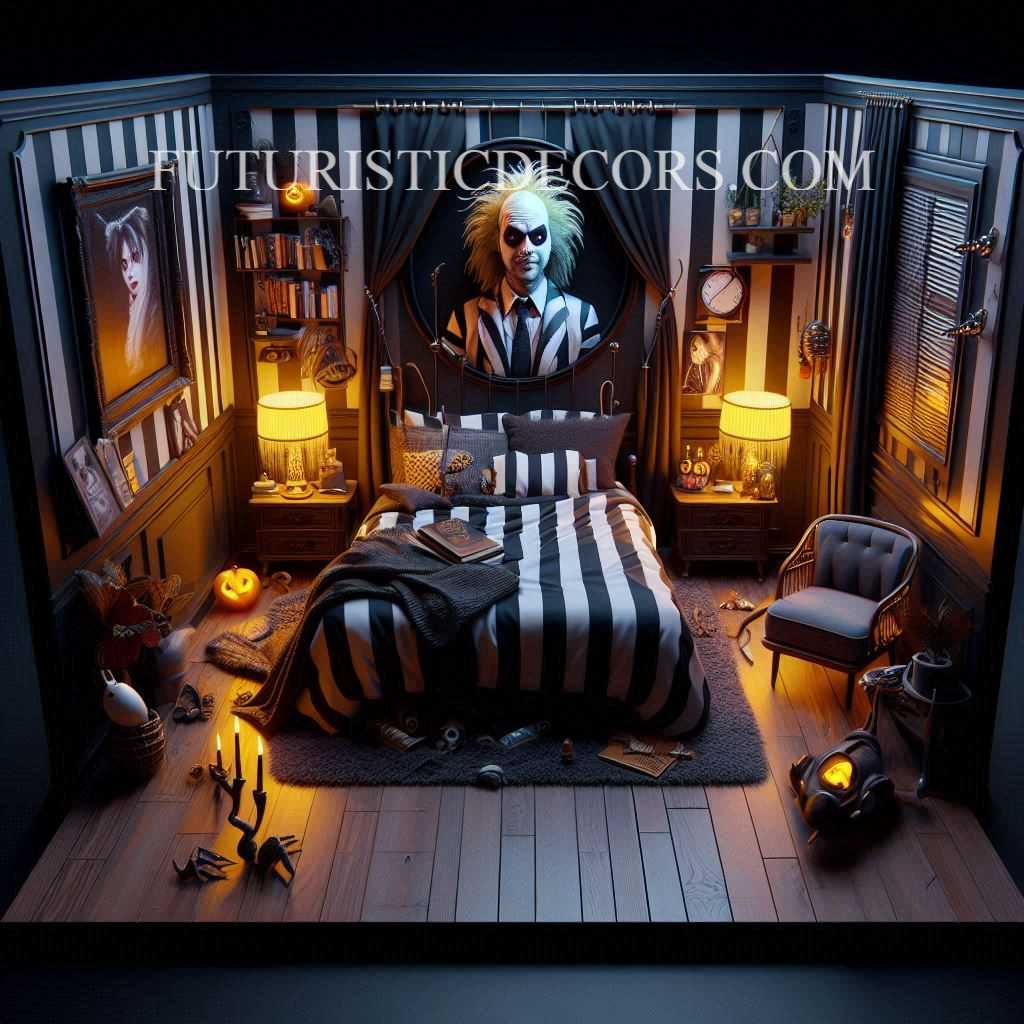 Beetlejuice Bedroom