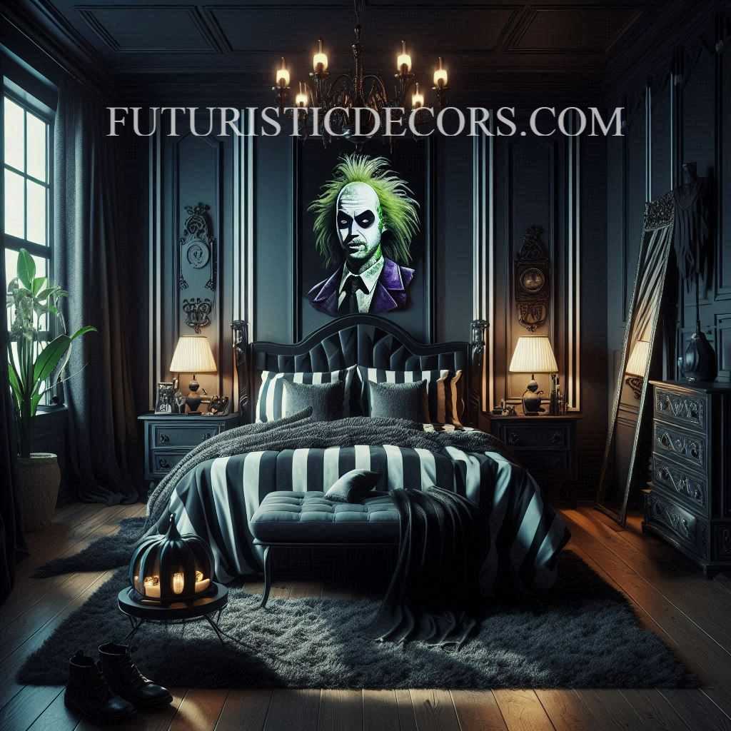 Beetlejuice Bedroom