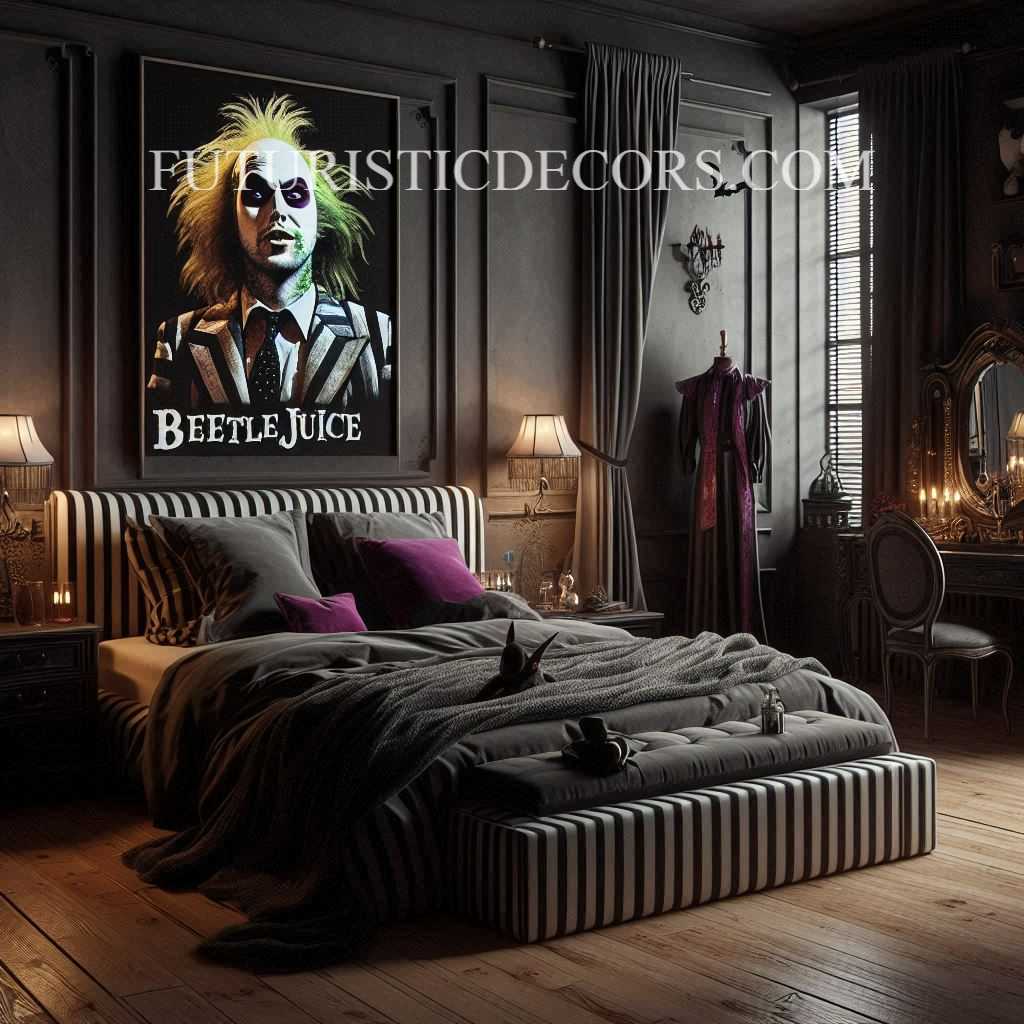 Beetlejuice Bedroom